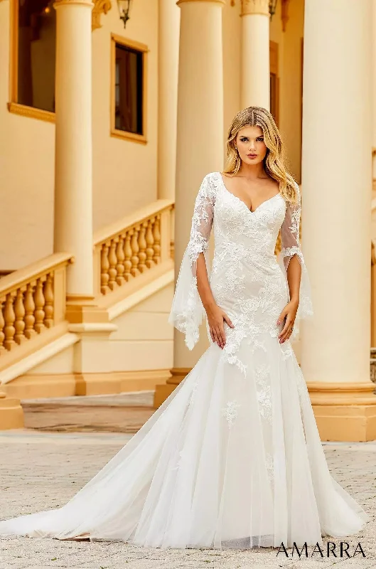 Gold Embellished Gown Style Anna 84386