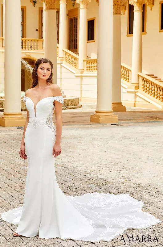 Dramatic Ball Gown Style Julie 7034