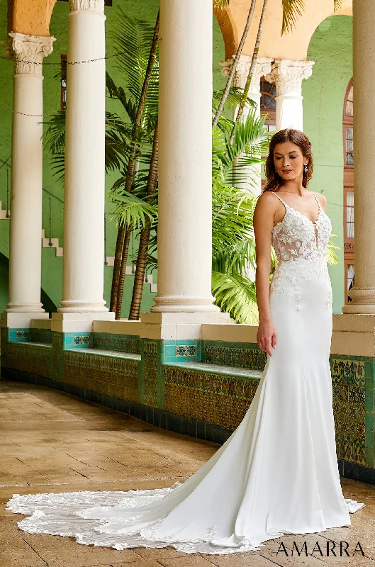 Asymmetrical Gown Style Liliana 84390