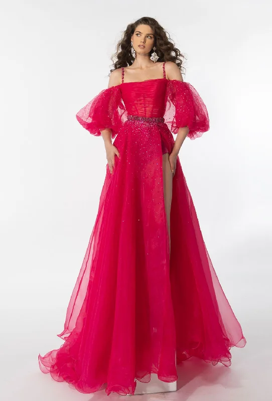 Floor-Length Satin Dress Ava Presley 28556 Dresses