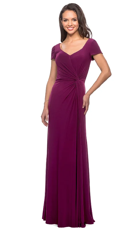 Fancy Embellished Dress La Femme 27872
