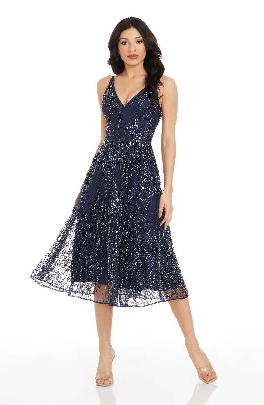 Ruched Satin Dress Elisa Dress