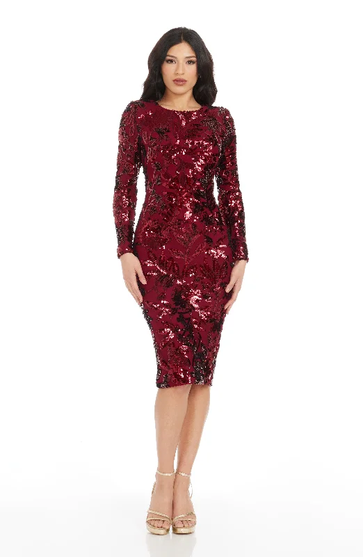 Dainty Chiffon Dress Emmalyn Dress
