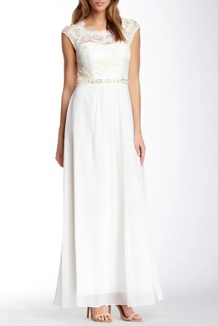 Classic Couture Dress Decode 1.8 - Cap Sleeve Lace Bridal Dress 182811SC