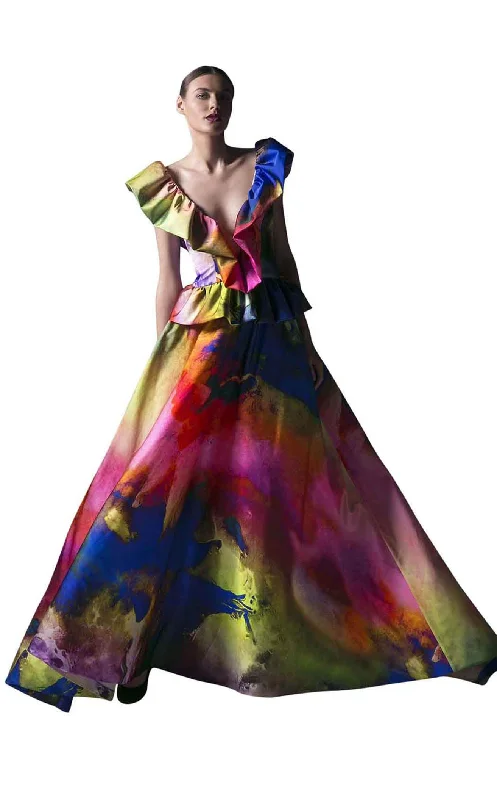 Halter Gown Edward Arsouni Couture SS0350 Dress
