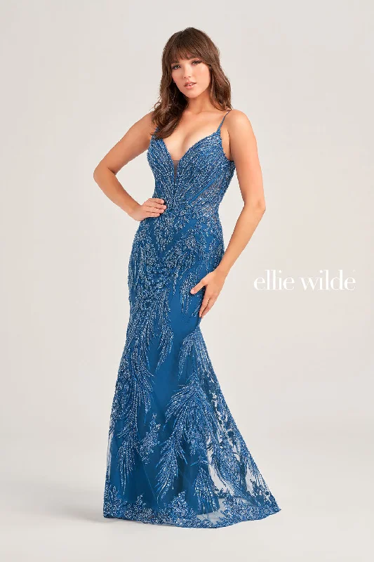 Tulle Skirt Dress Ellie Wilde EW35095 Dresses