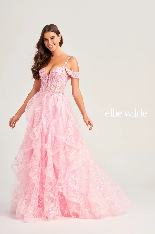 Structured Evening Gown Ellie Wilde EW35218 Dresses