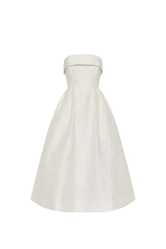 Subtle Shine Dress Esther Midi Dress