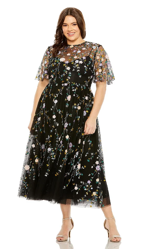 Lush Satin Gown Mac Duggal 68638