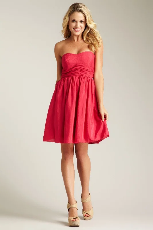 Trendy Party Dress Jessica Simpson - Strapless Sweetheart A-Line Dress JS2X3879SC