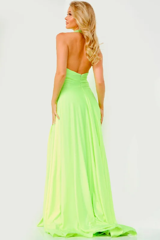 Burgundy Maxi Dress Jovani JVN08640 Dresses