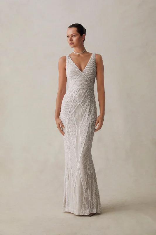 Delicate Lace Dress KYLAH GOWN