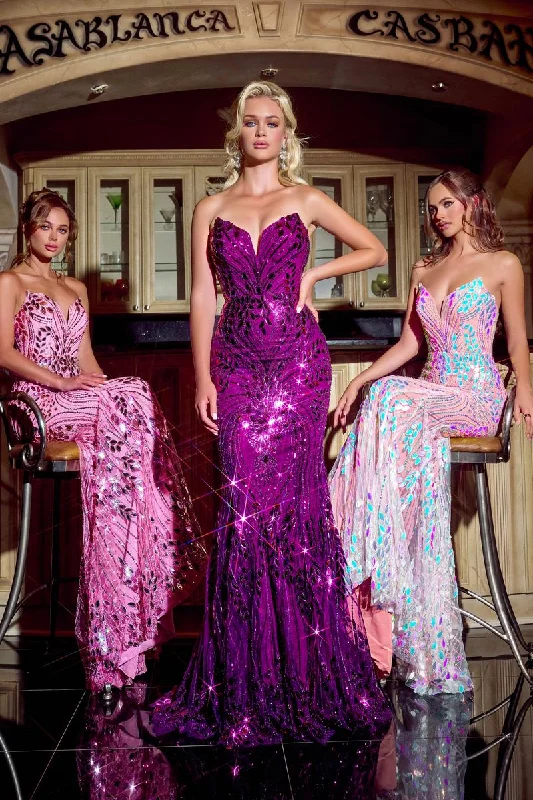 Elegant Organza Dress Portia and Scarlett Prom Dress PS24315