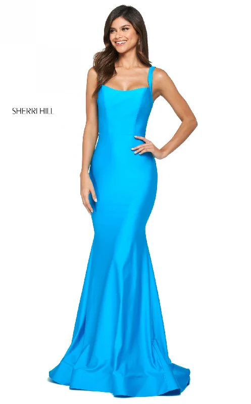 Romantic Floral Dress Sherri Hill 53906 Dress