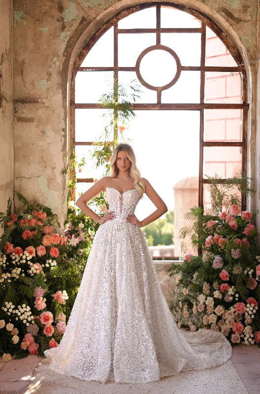 Glittering Evening Gown Style Blakely 89133