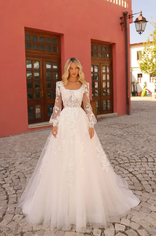 Elegant Organza Dress Style Grace 84220