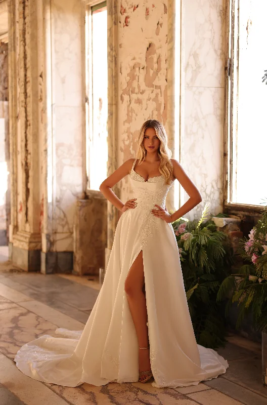 Chic Satin Dress Style Rachel 89145