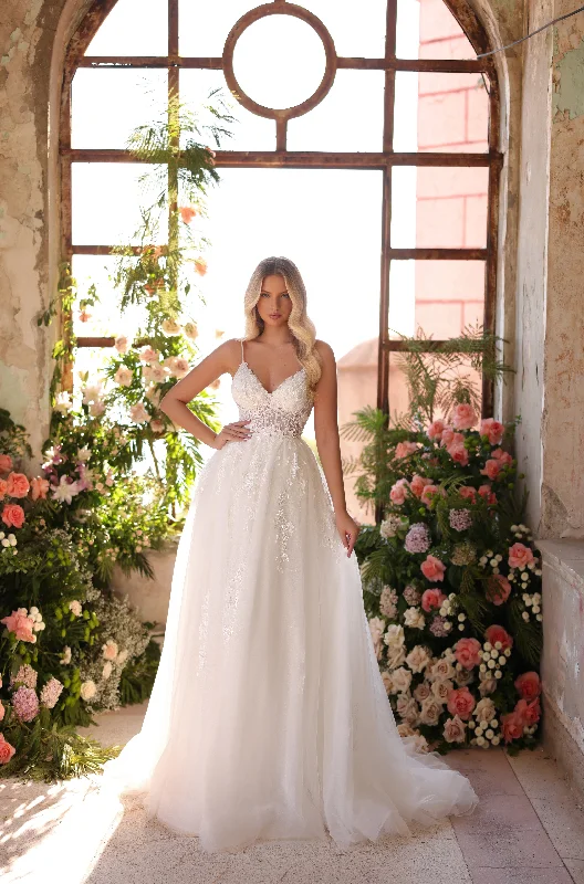 Lace Sleeves Dress Style Riley 44021