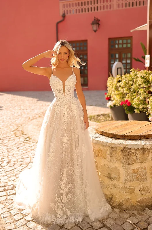 Lace Overlay Dress Style Scarlett 84222